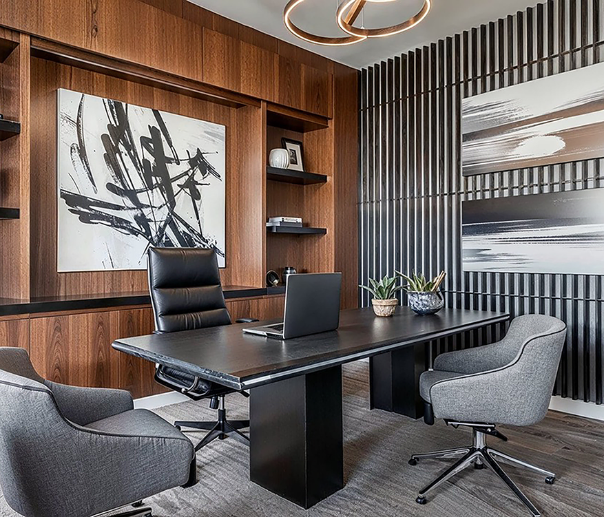 Picture of a beautifully designed Home Office